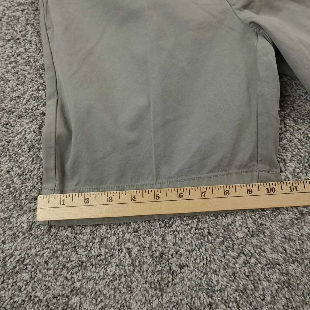 Polo Ralph Lauren Shorts Mens 33 Gray Straight Chino Golf Pima Cotton Preppy Dad